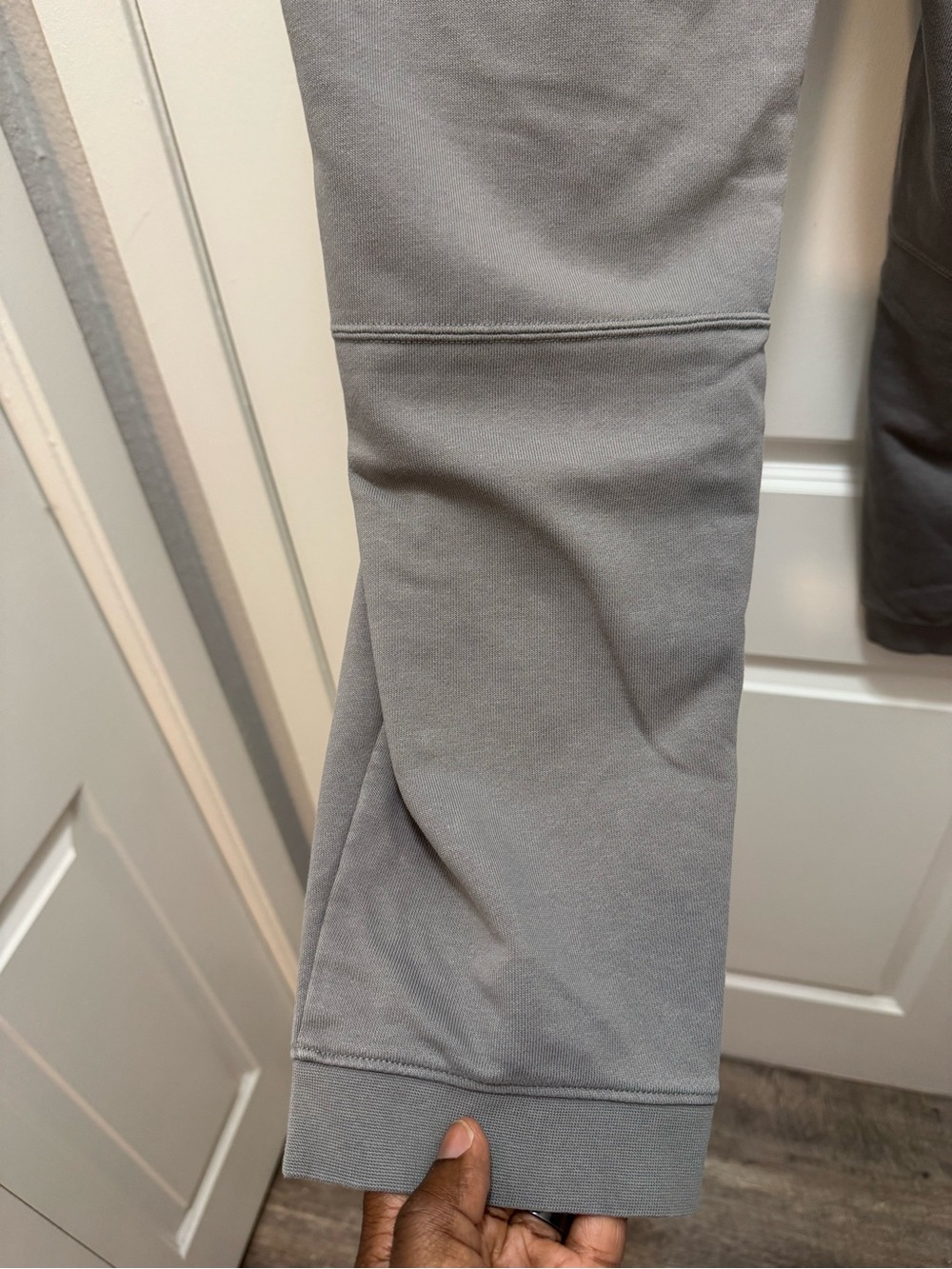 Nike NFL Dri-Fit New England Patriots Gray Performance Sweatpants - Picture 10 of 11